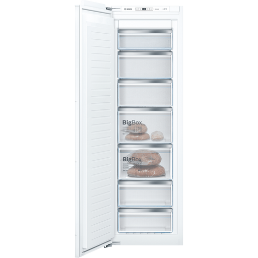 Bosch GIN81AEF0G 55.8cm Built In Tall Freezer - White - Frost Free-Freezers-Bosch-northXsouth