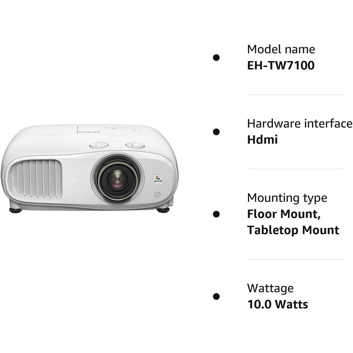 Epson EH-TW7100 4K Pro 3LCD Projector