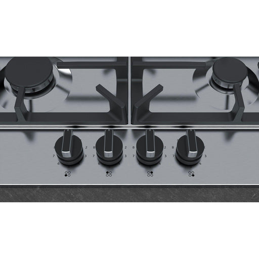 Neff T26DS49N0 60cm Built-in Gas Hob - Stainless Steel-Gas Hob-Neff-northXsouth