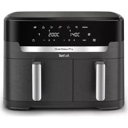 Tefal XXL 11L Dual Drawer Air Fryer Black EY9428GO