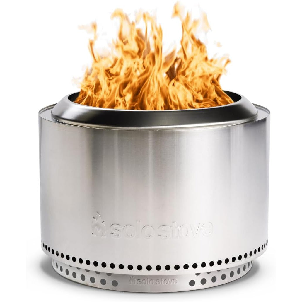 Solo Stove Yukon 2.0 Firepit with Stand Stainless Steel