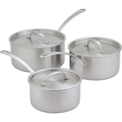 Stellar Eclipse Tri-Ply 3 Piece Pan Set