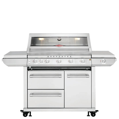 Beefeater 7000 Premium 5 Burner BBQ with Trolley & Side Burner