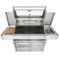 Beefeater 7000 Premium 5 Burner BBQ with Trolley & Side Burner