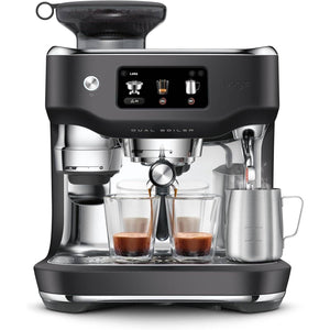 Sage Oracle Dual Boiler Coffee Machine Black Truffle
