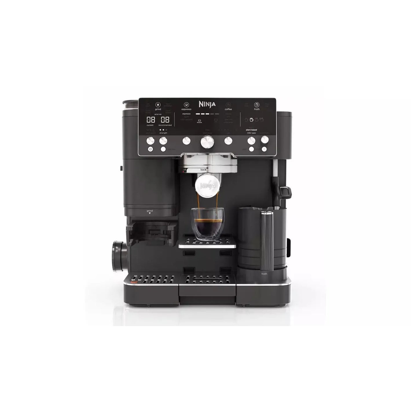 Ninja Luxe Cafe Premier Espresso Coffee Machine ES601UKBK Black