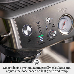 Sage Barista Express Impress Coffee Machine Black Truffle