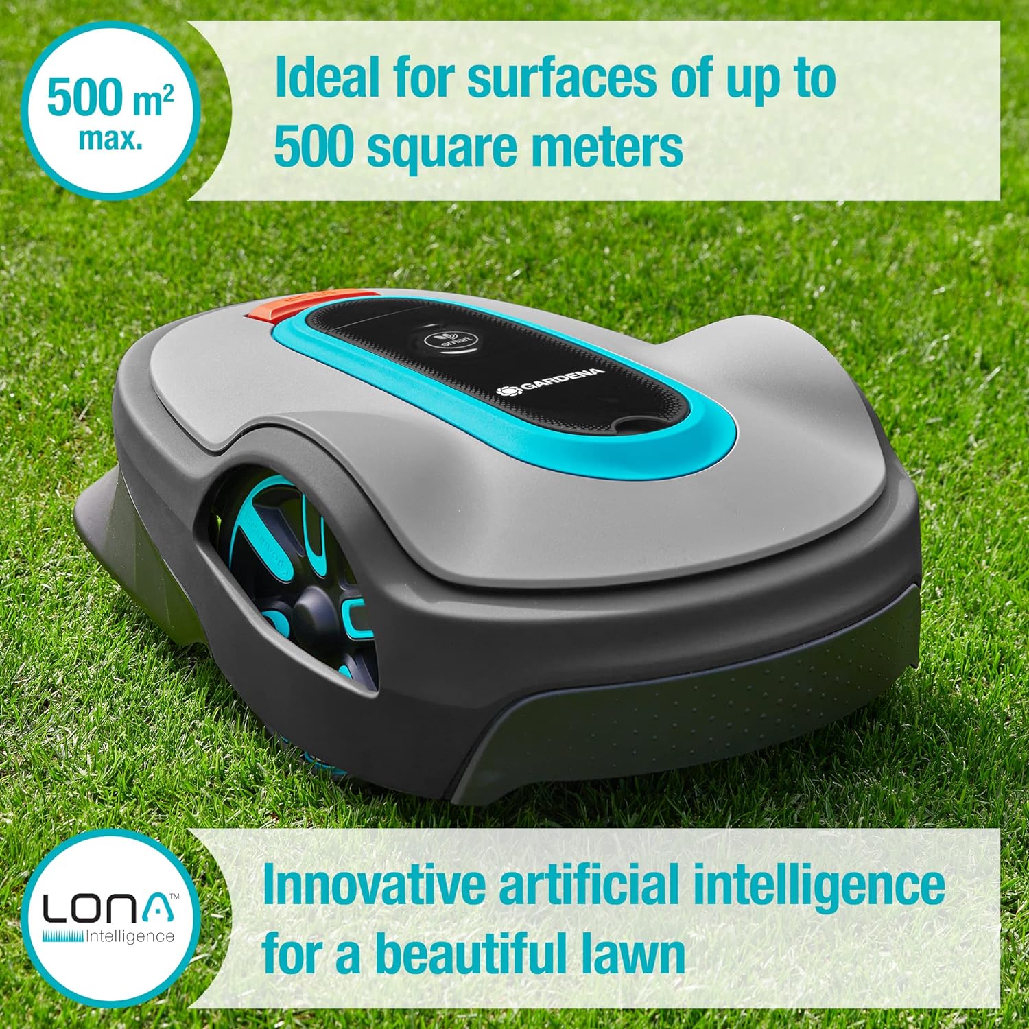 Gardena Smart Sileno City Robotic Lawnmower 500m2 2024-northXsouth Ireland