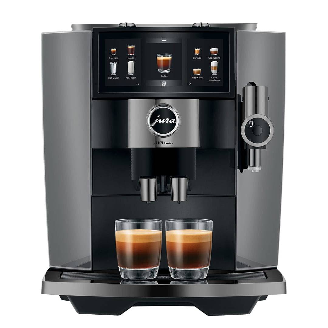 JURA J10 Twin Diamond Onyx Automatic Coffee Machine 15723