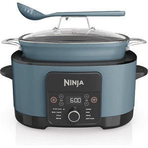 Ninja MC1001UK Foodi Possible Cooker 8-in-1 Slow Cooker -Sea Salt Grey