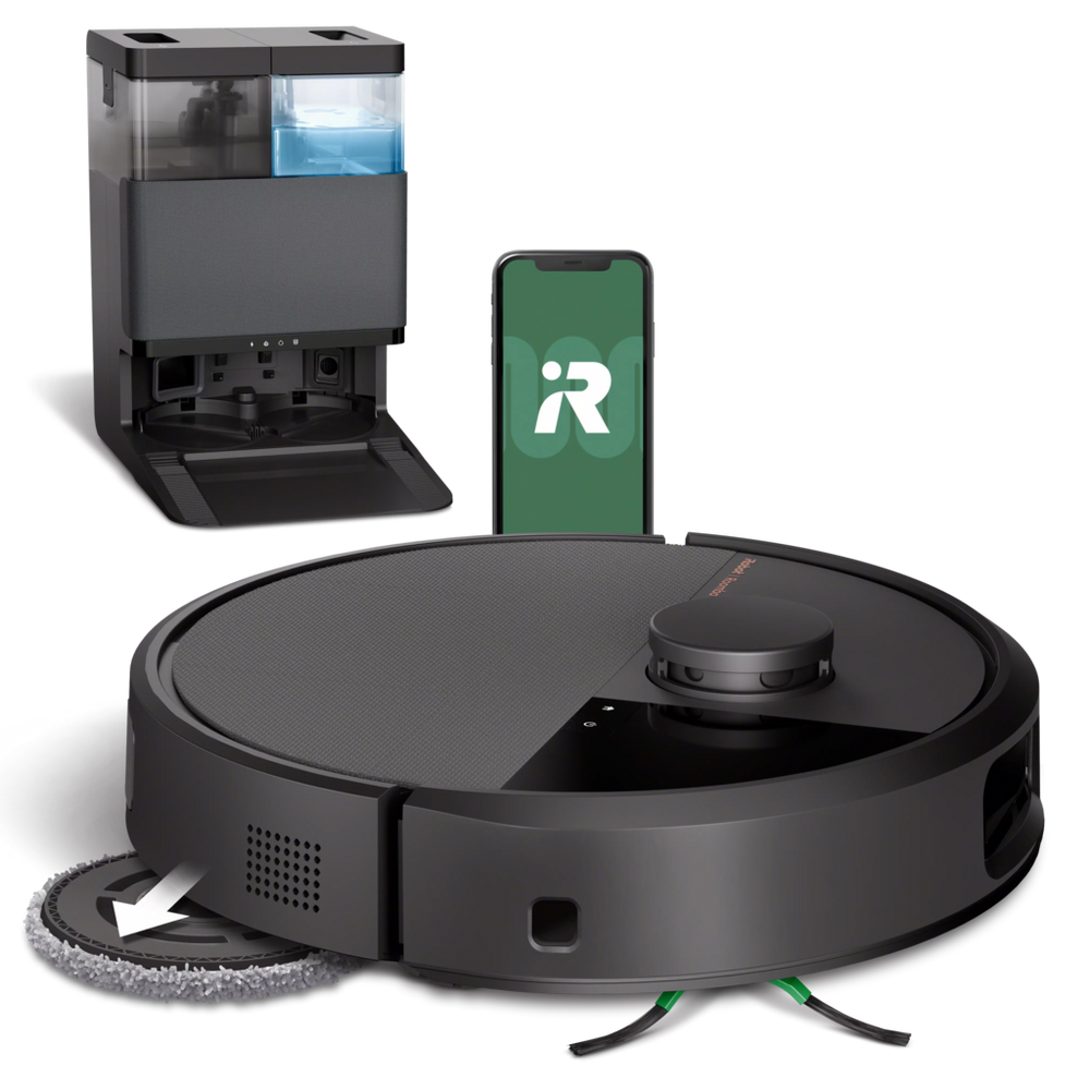 Roomba® Plus 505 Combo Robot + Auto Dock Black