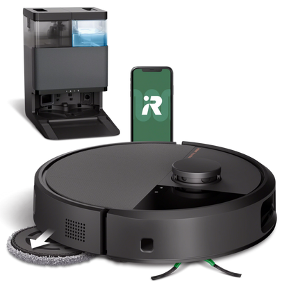 Roomba® Plus 505 Combo Robot + Auto Dock Black