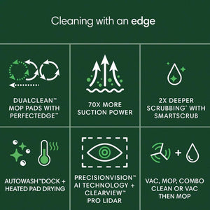 Roomba® Plus 505 Combo Robot + Auto Dock Black