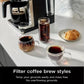 Ninja CFN802UK Espresso & Filter Coffee Machine - Silver / Black