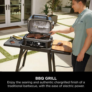 Ninja OG901UK Woodfire Pro Connect XL Electric BBQ Grill & Smoker