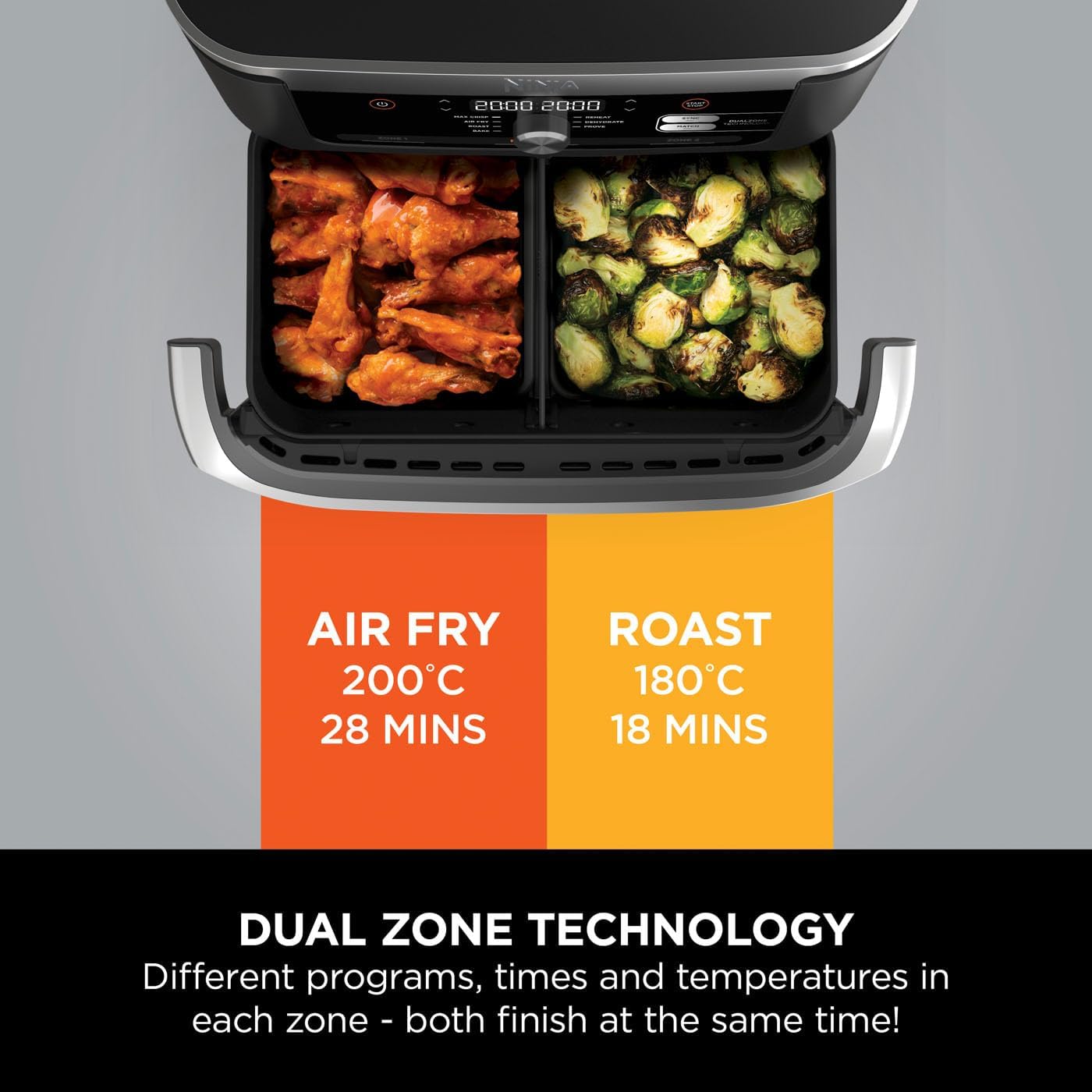 Ninja AF500UK FlexDrawer Air Fryer 10L-northXsouth Ireland