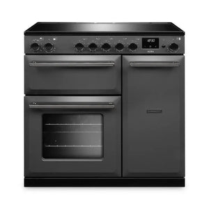 Rangemaster Aura AURA90EIPSLT/YX1 90cm Induction Range Cooker Slate (Paint) - Onyx