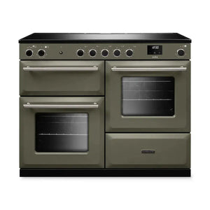 Rangemaster Aura AURAO110EIPRBD/BN1 110cm Induction Range Cooker Riverbed - Brushed Nickel