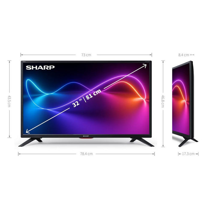Sharp 32" Smart LED TV 1T-C32EE7KF2FB