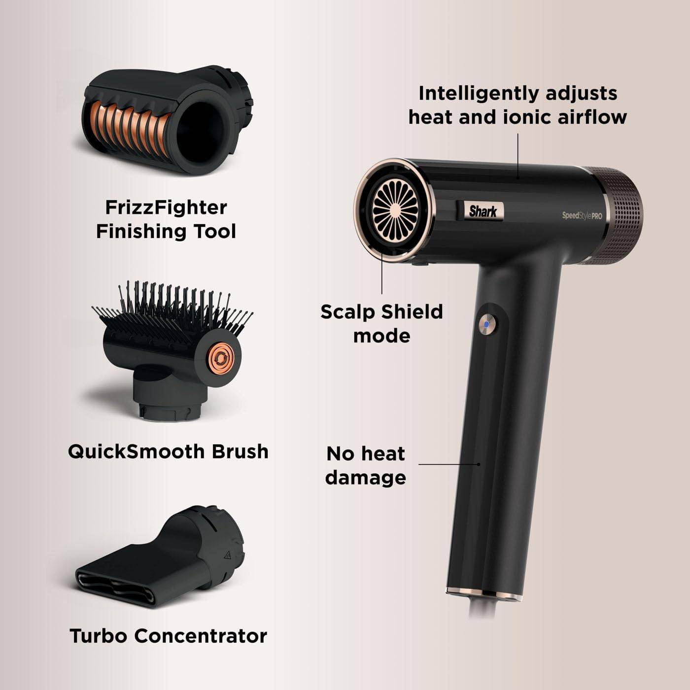 Shark SpeedStyle Pro Hair Dryer - HD731UK-northXsouth Ireland