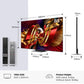 TCL 85C8L 85" SQD Mini LED 4K Smart TV