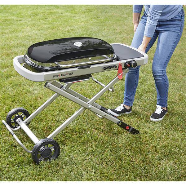 Weber Traveler Portable Gas BBQ-northXsouth Ireland