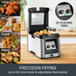 Tefal Duo Deep Fat Fryer - 1.2kg Stainless steel