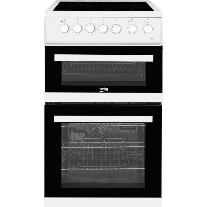 Beko EDVC503W 50cm Electric Cooker - White-Ovens-Beko-northXsouth