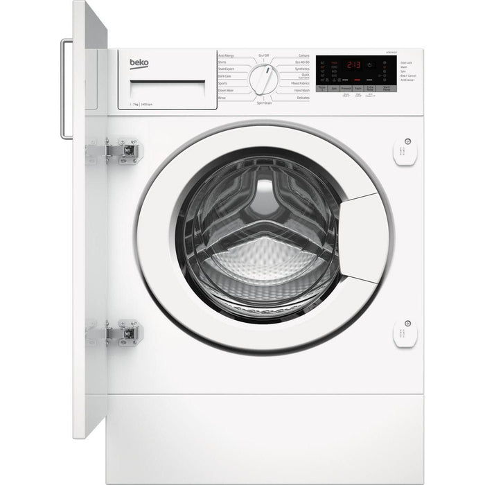 Beko WTIK74151F 7kg Integrated Washing Machine-Washing Machines-Beko-northXsouth