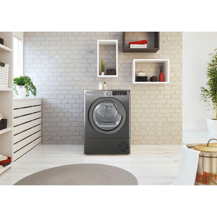 Hoover HLEC8TRGR 8KG Condenser Tumble Dryer - Graphite-Dryers-Hoover-northXsouth