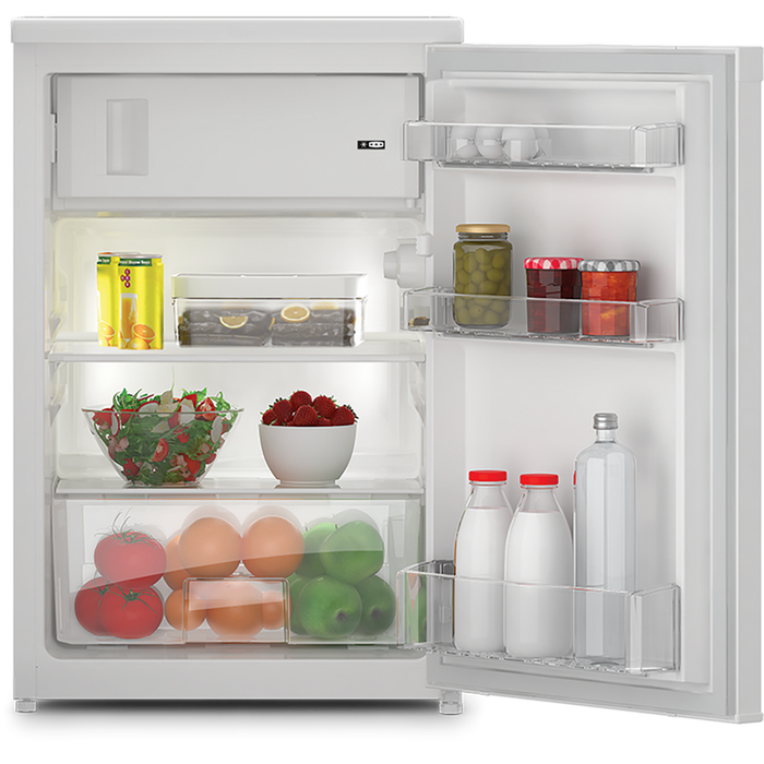 Zenith ZRS4584W Under Counter Fridge with 4 Start Freezer - White-Refrigerators-Zenith-northXsouth