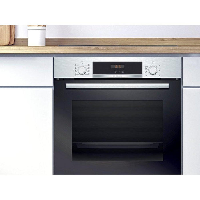Bosch HBS573BS0B Pyrolytic Built-In Single Oven, Stainless Steel-Ovens-Bosch-northXsouth