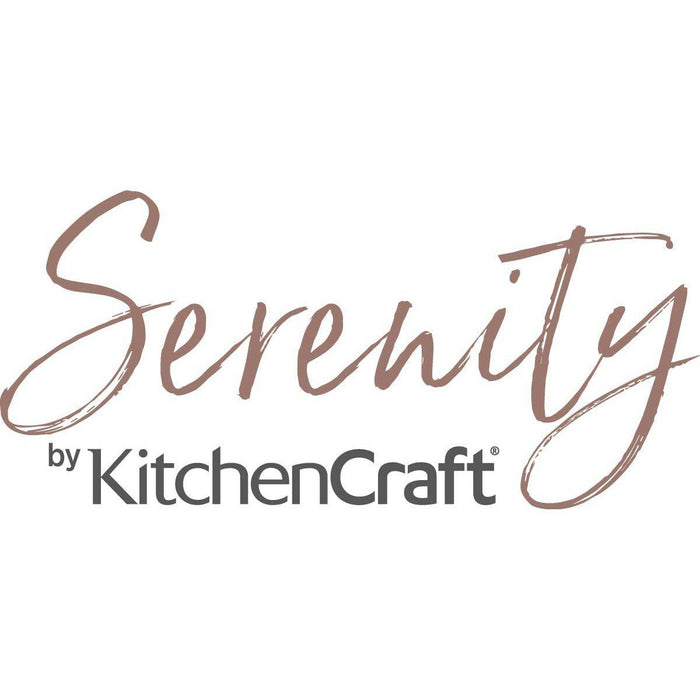 KitchenCraft Serenity Trivet, Round, Mango Wood/Marble, 20 cm-Round Trivet-KitchenCraft-northXsouth