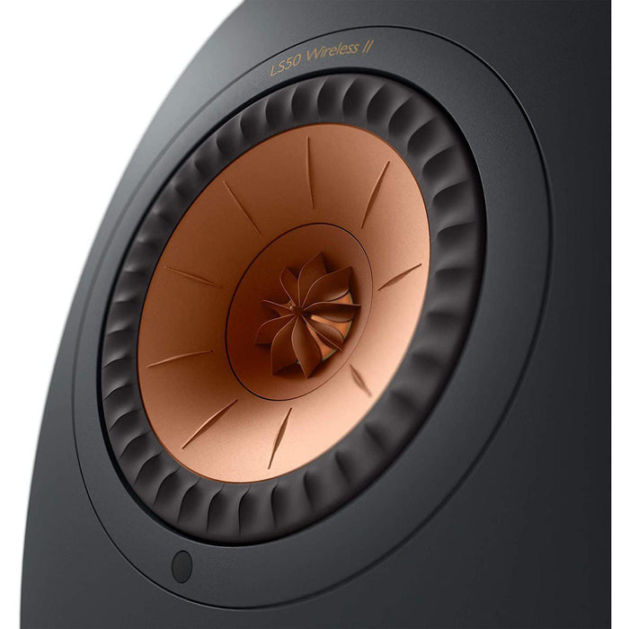 KEF LS50 Wireless II MK 2 Active Speakers Black-Speakers-Kef-northXsouth