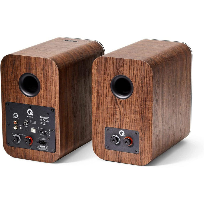 Q Acoustics M20 Active Speaker Pair Walnut-Speakers-Q Acoustics-northXsouth