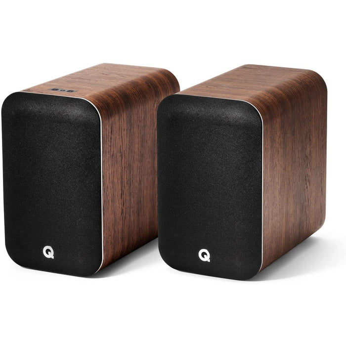 Q Acoustics M20 Active Speaker Pair Walnut-Speakers-Q Acoustics-northXsouth