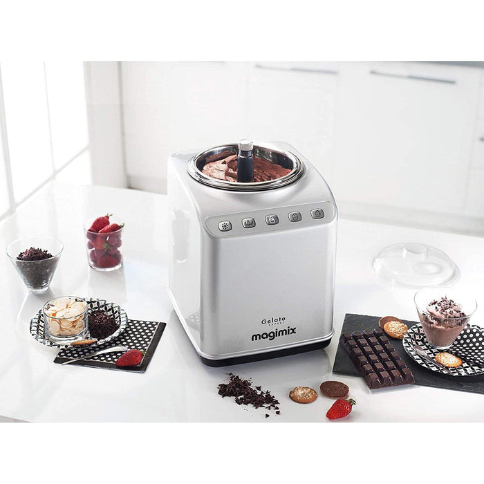 Magimix Gelato Expert Ice Cream Maker, Stainless Steel-Ice Cream Maker-Magimix-northXsouth