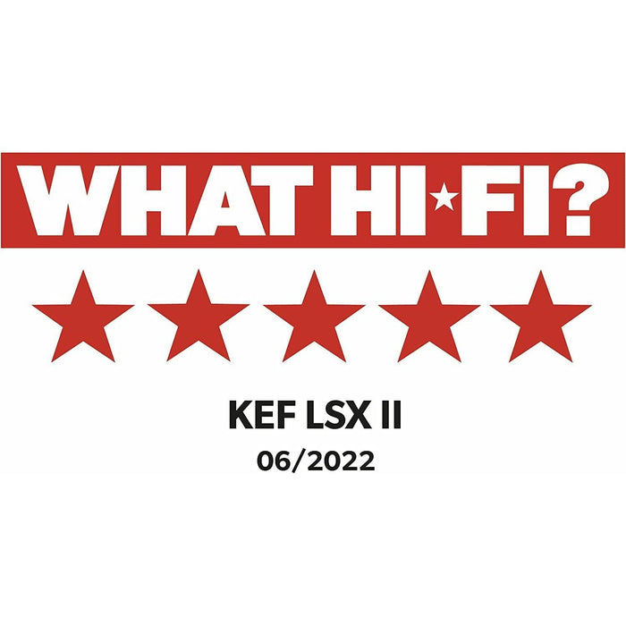 KEF LSX 2 Wireless Active Speakers Black-northXsouth Ireland