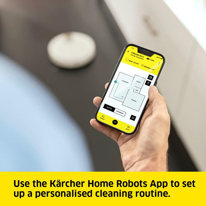 Karcher RCV3 Robotic Vacuum Cleaner with Mop Function-northXsouth Ireland