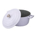 MasterClass Lightweight Casserole Dish with Lid, Lavender, 4 L/24 cm-Casserole Dishes-KitchenCraft-northXsouth