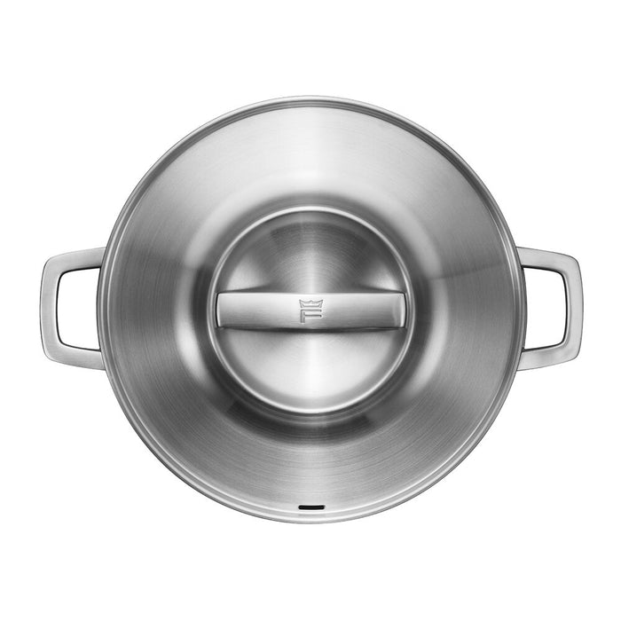 Fiskars 1026907 Saute Pan with Stainless Steel Handle Norden, 28 cm