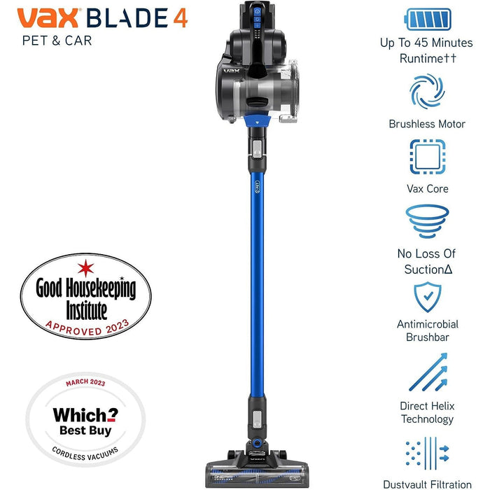 Vax Blade 4 Pet & Car Cordless Vacuum Cleaner CLSV-B4KC-northXsouth Ireland
