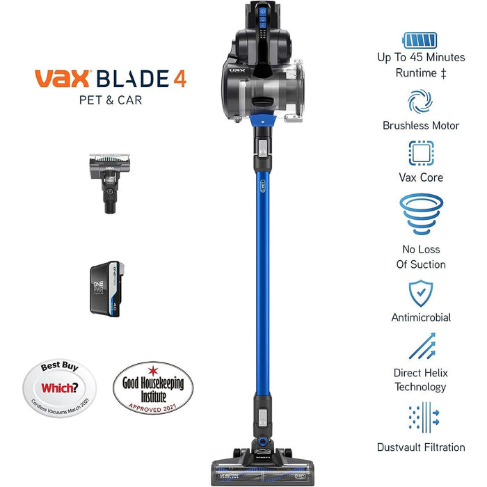 Vax Blade 4 Pet & Car Cordless Vacuum Cleaner CLSV-B4KC-northXsouth Ireland