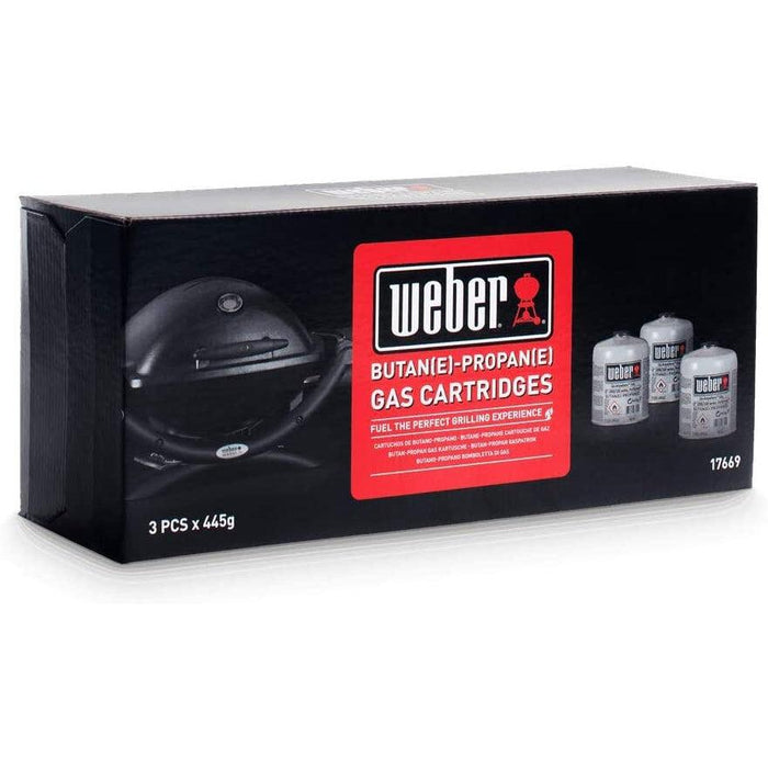 Weber Gas Canister 3pack-northXsouth Ireland