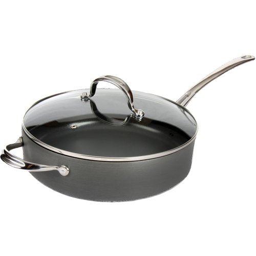 Denby Hard Anodised 26cm Sautee Pan with Help Handle-Sautee Pan-Denby-northXsouth
