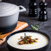 MasterClass Casserole Dish with Lid Grey, 5 L/28 cm-Casserole Dishes-KitchenCraft-northXsouth