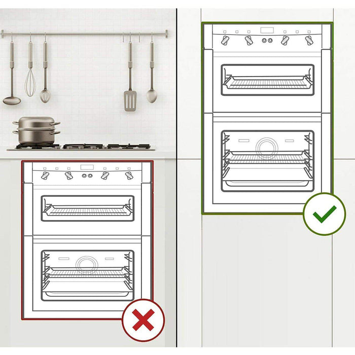 Neff N30 Electric Multifunction Built In Double Oven - Stainless Steel-Ovens-Neff-northXsouth