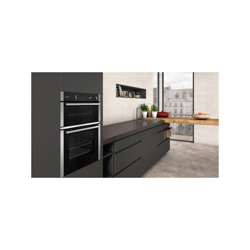 Neff U1ACE2HN0B Built-In Eye Level Double Oven, Stainless Steel-Ovens-Neff-northXsouth