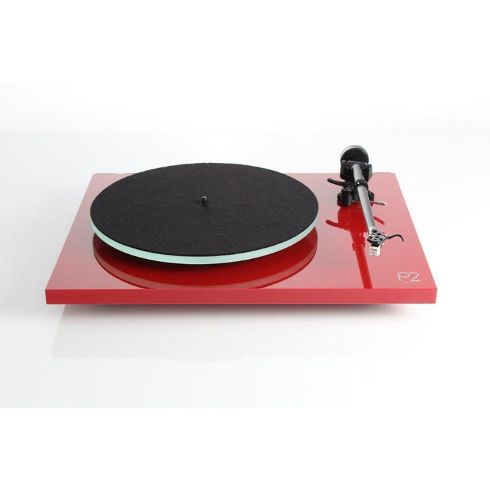 Rega Planar 2 Turntable / Vinyl Record Player - Red-Turntable-Rega-northXsouth